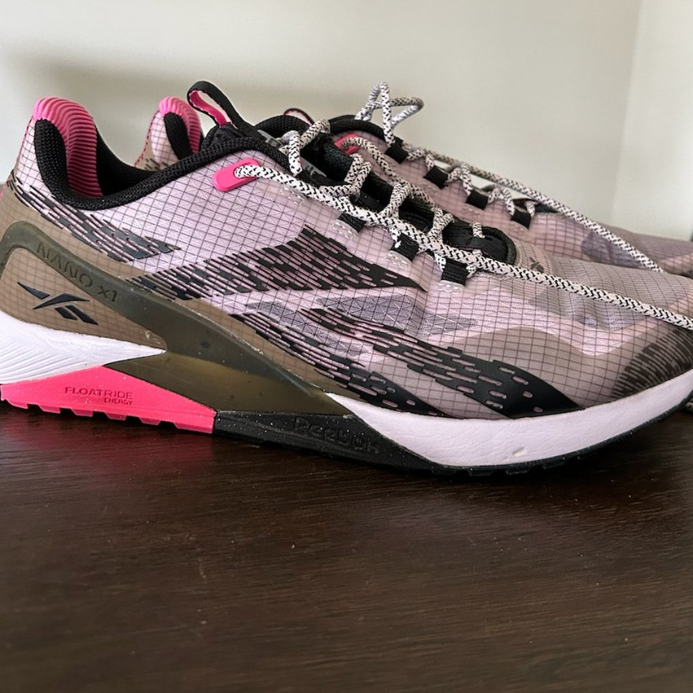 NANO X1 ADVENTURE WORK in Great Condition - Pink and Green, Women's Size 9